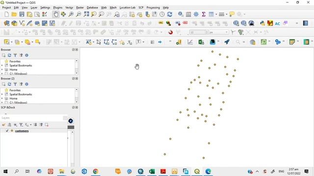 Import Coordinates in Excel File to QGIS and Export Features as Shapefile смотреть онлайн