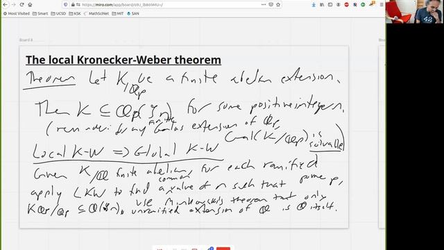 Number Theory II - Lecture 1: Kummer theory and the Kronecker-Weber theorem - Kiran Kedlaya смотреть онлайн
