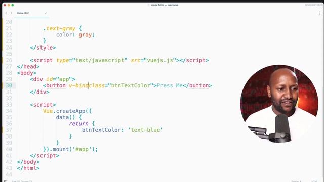 02. Fanya Attribute Binding na Event Handling kwenye Vuejs смотреть онлайн