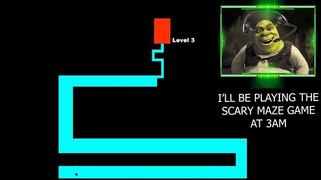 Shrek Plays Scary Maze Game смотреть онлайн
