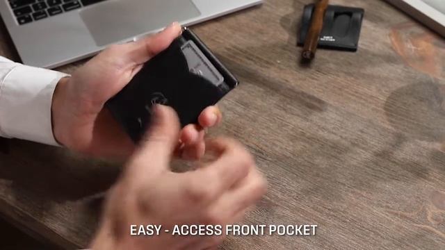 Serel's Groovy Slim Leather Money Clip Wallet for Men | Best Money Clip Card Holder смотреть онлайн