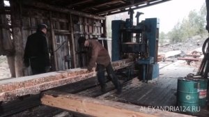 Рамная пилорама Р63-4б - производство ALEXANDRIA124.RU