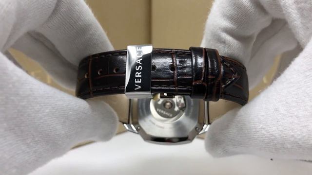 Versace Watch Dylos Automatic Limited Edition Gold VQI020015 смотреть онлайн