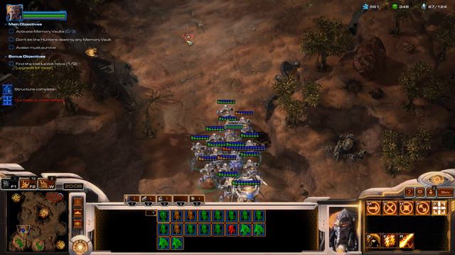 StarCraft II: Race with Destiny Campaign Mission 4 - The Impending Darkness смотреть онлайн