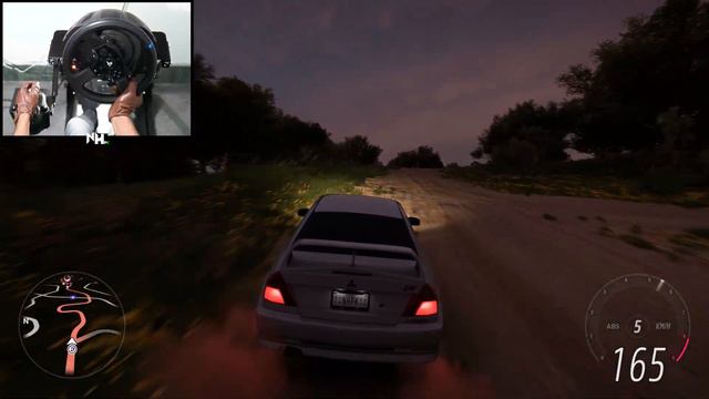 900HP Mitsubishi Lancer Evolution VI GSR | Forza Horizon 5 | Steering Wheel Gameplay смотреть онлайн