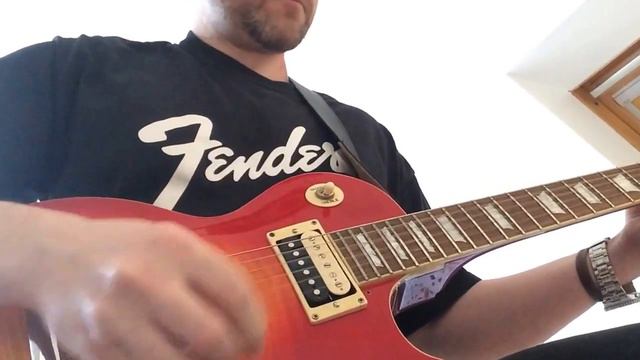 Epiphone les Paul afd project (with slash Seymour Duncan pick ups) смотреть онлайн
