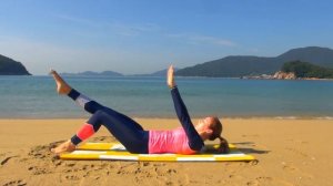 Пилатес. Головоломка подготовка/ Pilates Teaser preparation