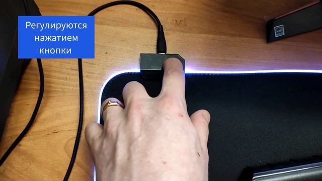 Компьютерный коврик на AliExpress с RBG-подсветкой. Обзор и водные тесты смотреть онлайн