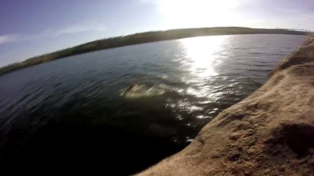 Прыжки со скал о.Хортица смотреть онлайн