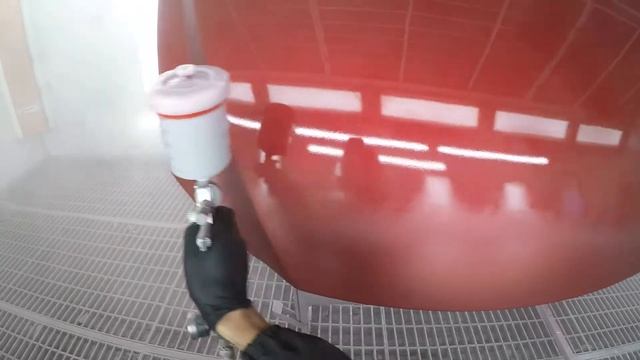 Mazda 46V. Покраска тонированным лаком. смотреть онлайн