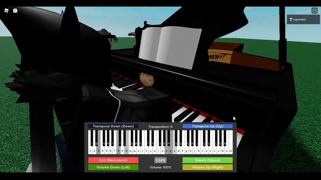 RUSH E | on Roblox Piano смотреть онлайн