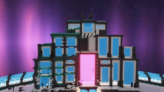 LARGEST SPACE STATION - Minecraft Timelapse смотреть онлайн