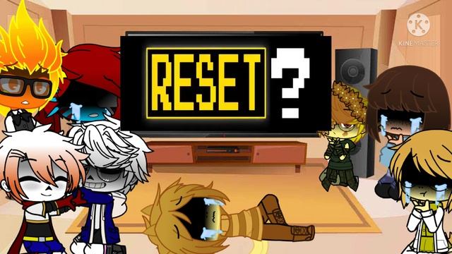 undertale reacts to frisk and Chara смотреть онлайн