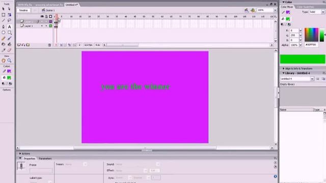 How to make a Flashy Advertisement using Macromedia Flash смотреть онлайн