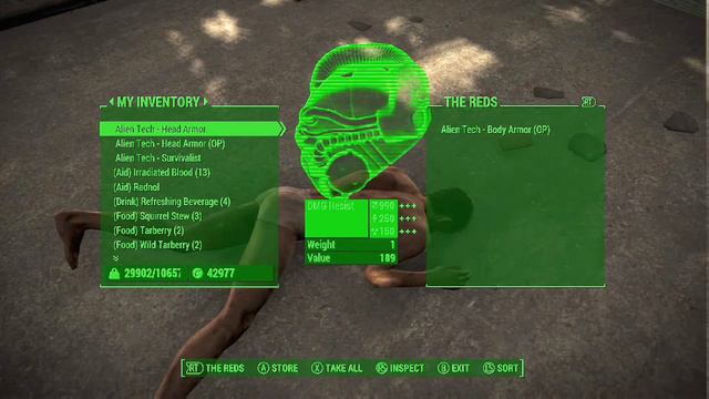 The Reds. Wtf are they? Fallout 4 With Mods Gameplay Xbox смотреть онлайн