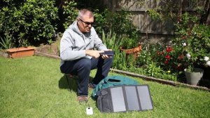 ? Солнечная панель для походов нелегке. Минимальный комплект.