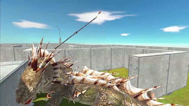 Fantasy units in a dangerous maze | Animal Revolt Battle Simulator смотреть онлайн