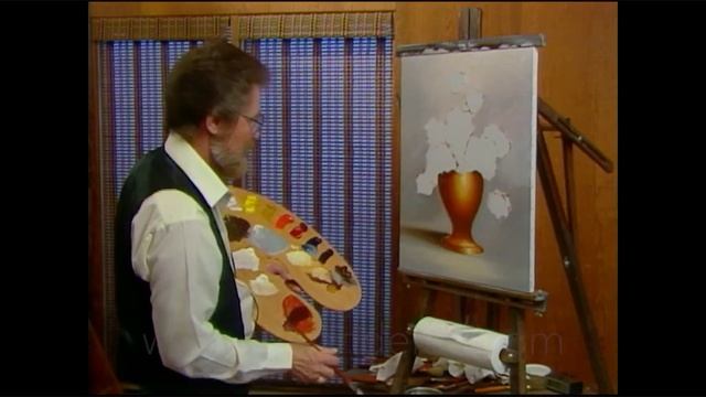 Learn to Paint Florals: "Poppies and Roses in a Vase" - 51 minute -Step-by-Step by Lowell Speers смотреть онлайн