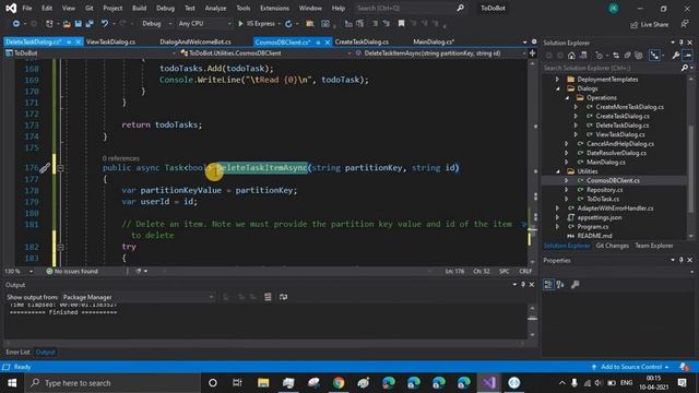ToDo Bot | Part 8 | Coding the Delete Task Dialog | Microsoft Bot Framework смотреть онлайн