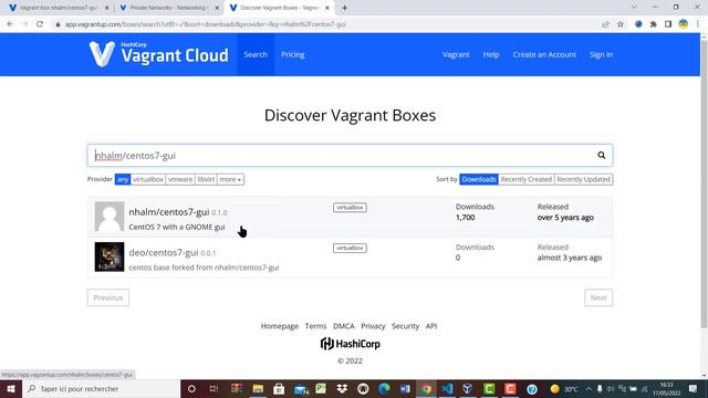 03 - Installation de Linux CentOs 7 sur VirtualBox à l'aide de Vagrant смотреть онлайн