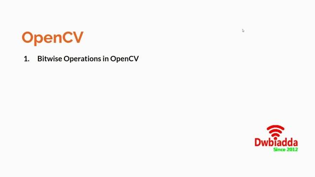 How to implement bitwise or operator | Opencv Tutorial смотреть онлайн