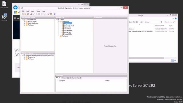 Using Windows ADK to create an autounattend.xml file in Windows Server 2012 R2 смотреть онлайн