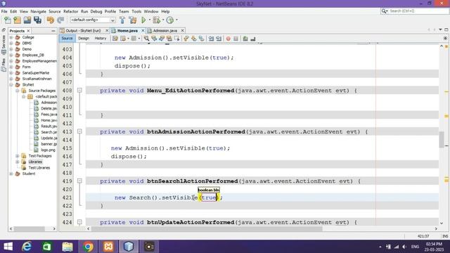 Java Project | College Admission Registration and Exam Result Application | Complete Code #java смотреть онлайн