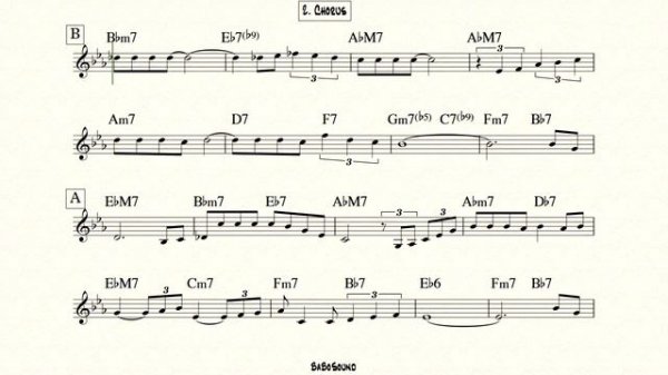 Misty Backing Track For Bass (BPM 65)