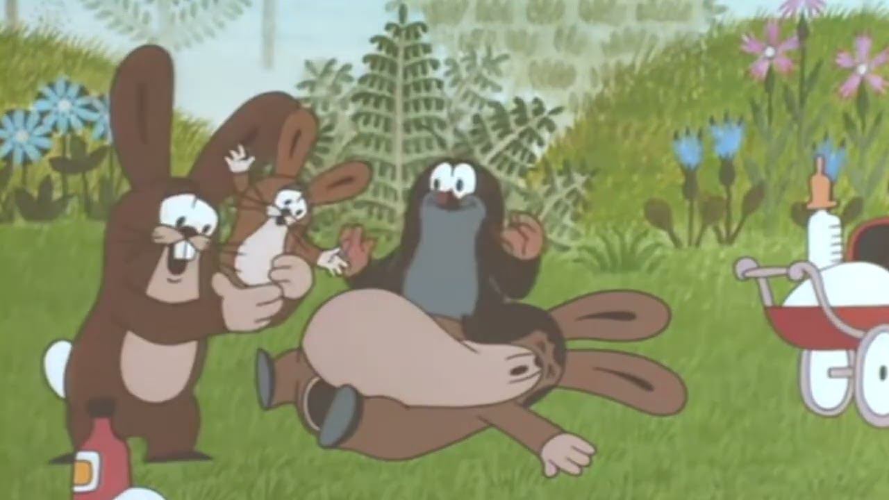 Сомнительные сцены в детских чешских мультфильмах про Крота смотреть онлайн