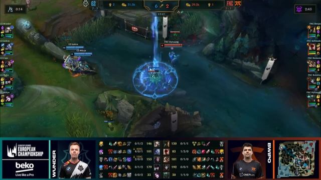 G2 vs. FNC - Week 7 Day 2 | LEC Summer Split | G2 Esports vs. Fnatic (2020) смотреть онлайн
