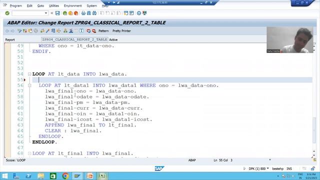 101 ABAP Programming Best Performance Guidelines(Parallel Cursor) Part5 смотреть онлайн