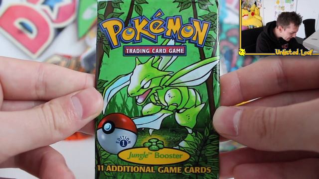 Opening 1st Edition HEAVY Jungle Pokemon Boosters смотреть онлайн