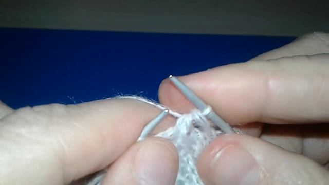 Закрываем кайму на палантине.Урок 4.МК 45.узоры спицами.пуховые узоры. смотреть онлайн