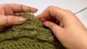 МК рельефный ковёр/салфетка 26-30 ряд