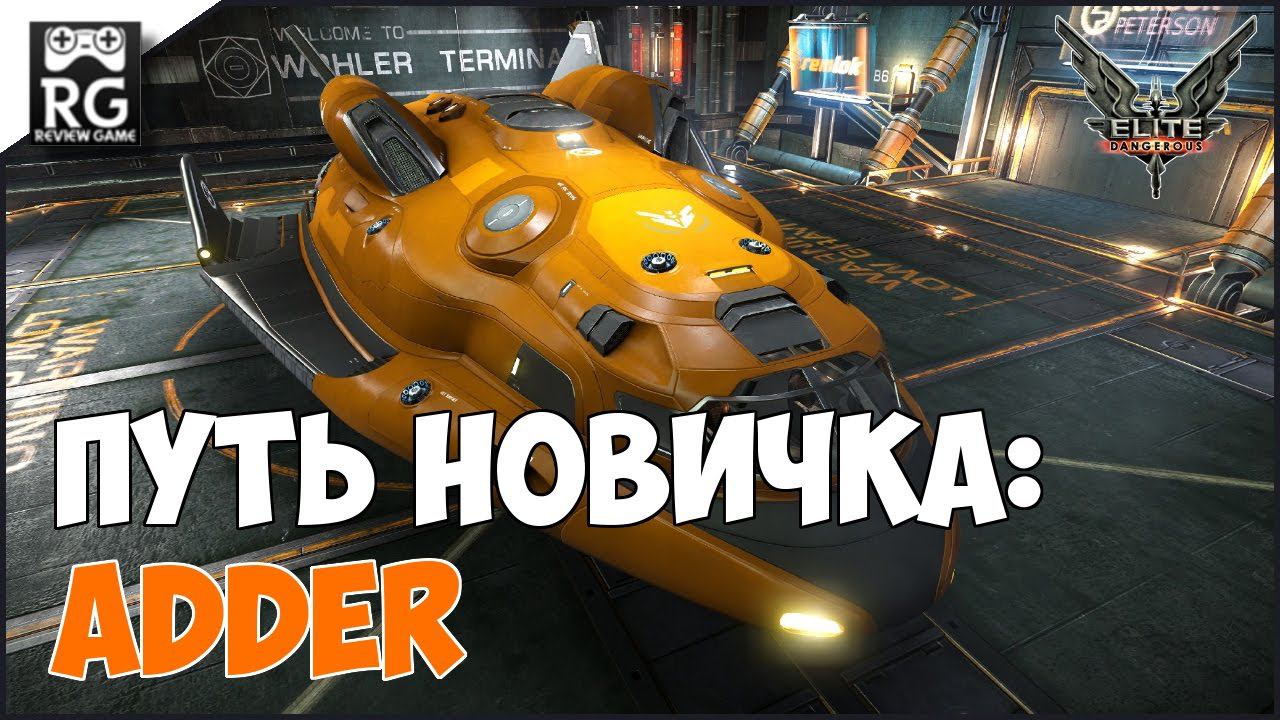 Elite: Dangerous - путь новичка: Adder