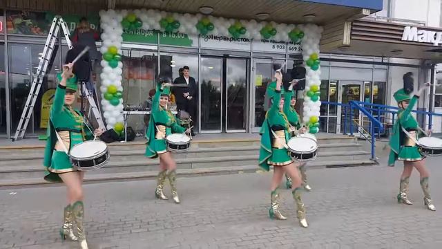 Москва Шоу Ансамбль Барабанщиц EventsShop смотреть онлайн