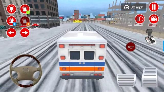 American Ambulance Simulator - Emergency Van Rescue - Android Gameplay #16 | Про машинки смотреть онлайн
