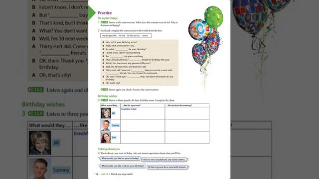Headway Beginner Unit 12 : Thank you very much смотреть онлайн