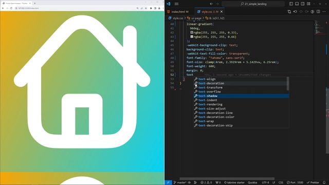 Верстаем свой сайт с резюме. Урок HTML/CSS смотреть онлайн