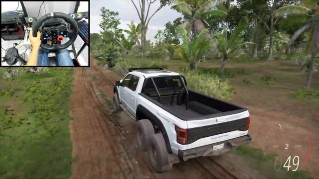 Hennessey Velociraptor 6x6 Forza Horizon 5 | Logitech G29 Gameplay смотреть онлайн