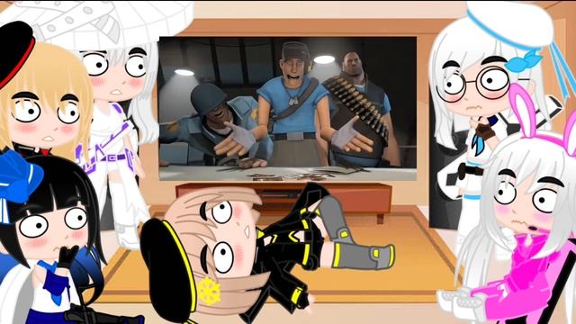 Nikke The Goddess of Victory React to Meet The Spy by Valve смотреть онлайн