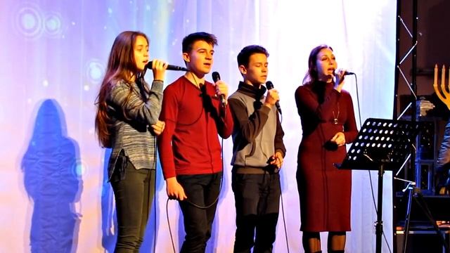 Рождественский утренник. Песня "Ночь изменившая мир" смотреть онлайн