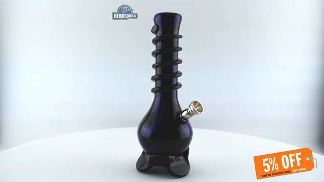 HEAVY BLOWN GLASS BONG ZOSKA [HD] [HERBTOOLS] смотреть онлайн