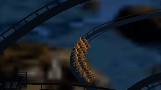 Cosmic Collision-No limits Coaster смотреть онлайн