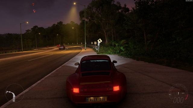 Forza Horizon 5 . Porsche 911 Carrera 2 By Gunther Werks 1995 . Car Show Speed Jump Crash Test Driv смотреть онлайн