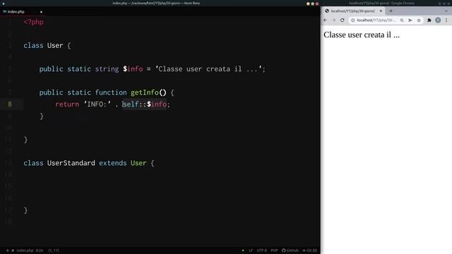 30 giorni di PHP e Laravel | OOP Late Static Binding | Giorno 19/30 смотреть онлайн