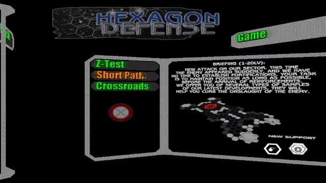 Hexagon Defense - Геймплей смотреть онлайн