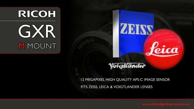 Ricoh GXR M Mount, 12 million pixel APS-C Sensor. Fits Leica, Zeiss and Voigtlander lenses. смотреть онлайн