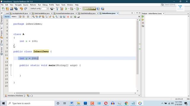 36 | java inheritance Example 1 | inheritance in java Example 1| java tutorial for beginners in urd смотреть онлайн