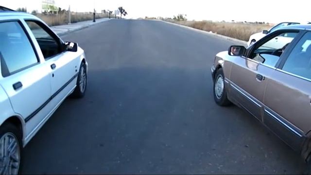 Carbatera Sierra Cosworth 4x4 vs Scorpio 2.9 v6 смотреть онлайн